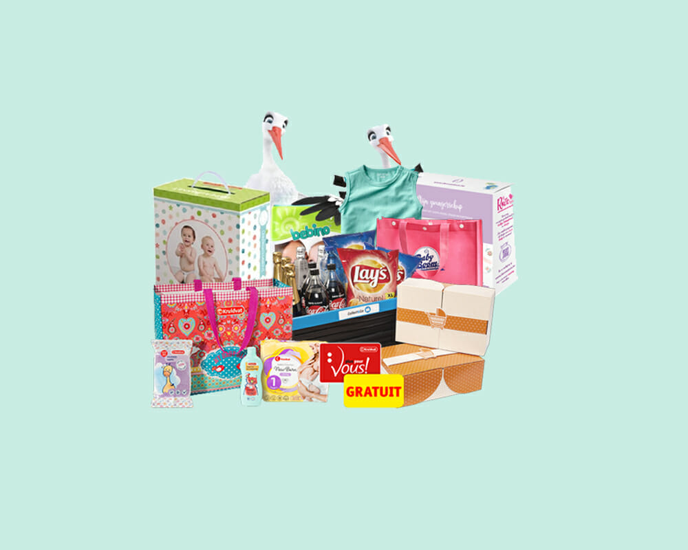 Coffret bébé fille - Forfait maternité - Cadeau bébé - Cadeau naissance -  Coffret