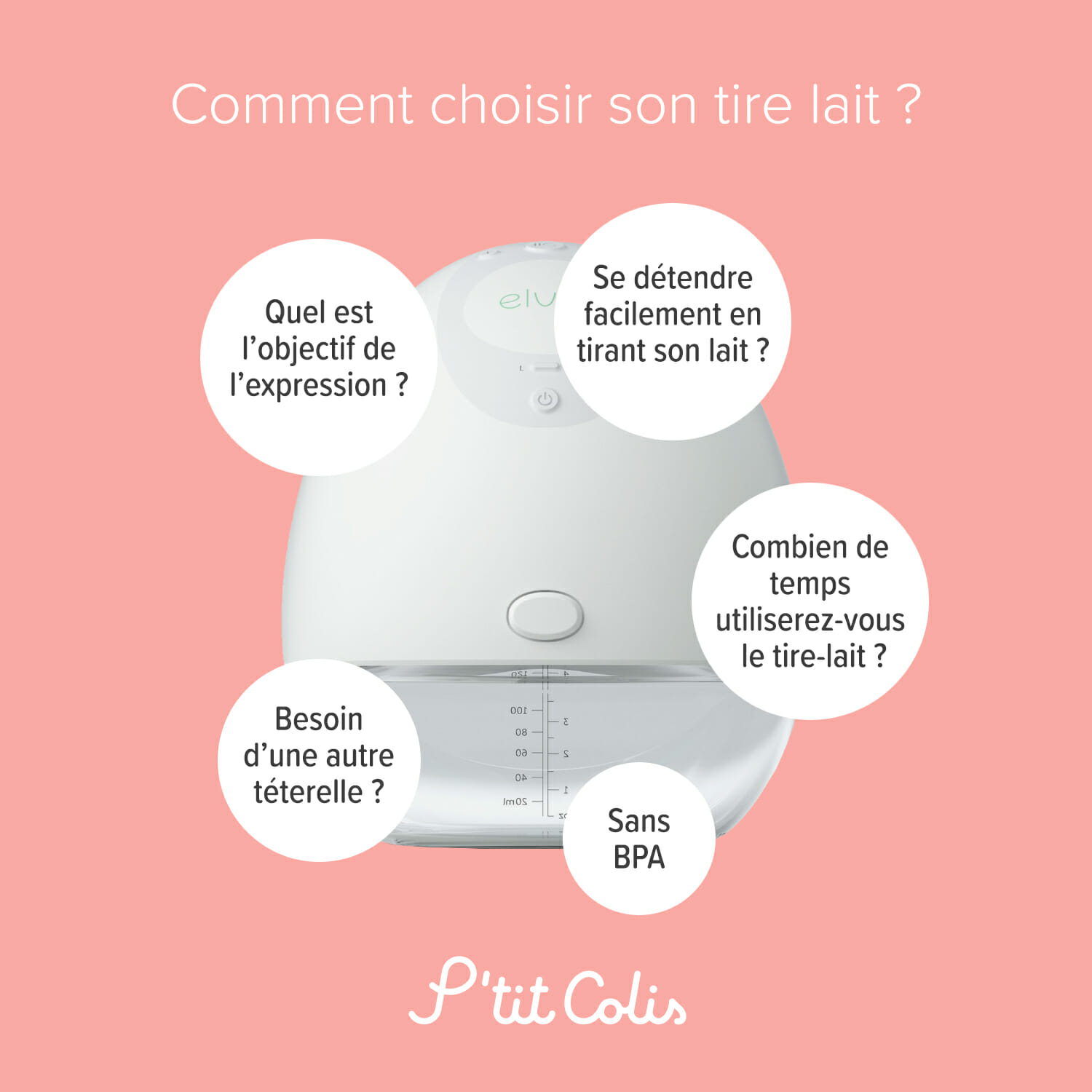 Comment bien utiliser un tire-lait - Programme Malin