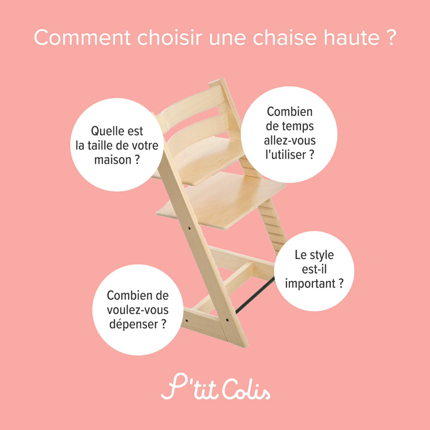 Quelle chaise haute évolutive choisir ?